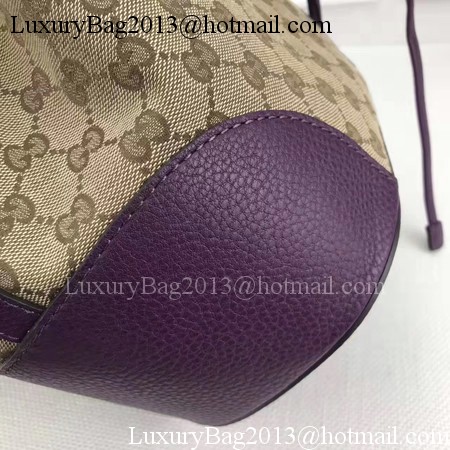 Gucci Classic Bucket Bag Original GG Canvas 381597 Purple