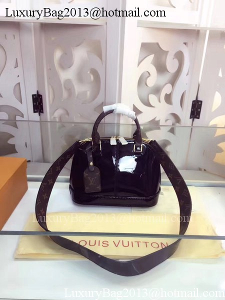 Louis Vuitton Monogram Vernis ALMA BB M54785 Purple