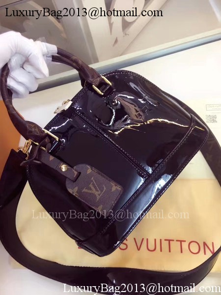 Louis Vuitton Monogram Vernis ALMA BB M54785 Purple