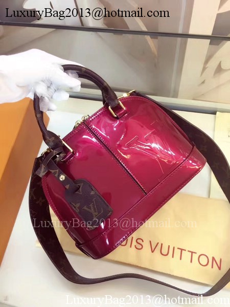 Louis Vuitton Monogram Vernis ALMA BB M54785 Rose