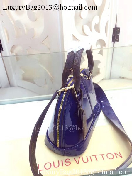 Louis Vuitton Monogram Vernis ALMA BB M54785 Violet