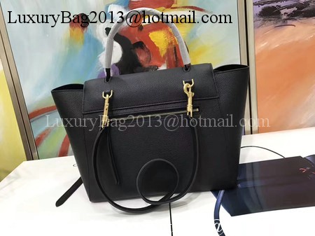 Celine Belt Bag Original Litchi Leather C3349 Black