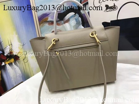 Celine Belt Bag Original Palm Skin Leather C3349 Light Grey