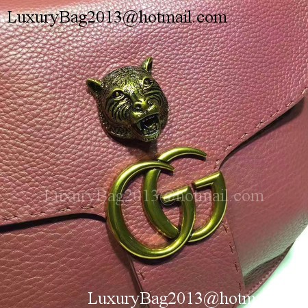 Gucci GG Marmont Leather Shoulder Bag 409154 Wine