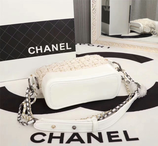 Chanel Gabrielle Mini Shoulder Bag 8122 White