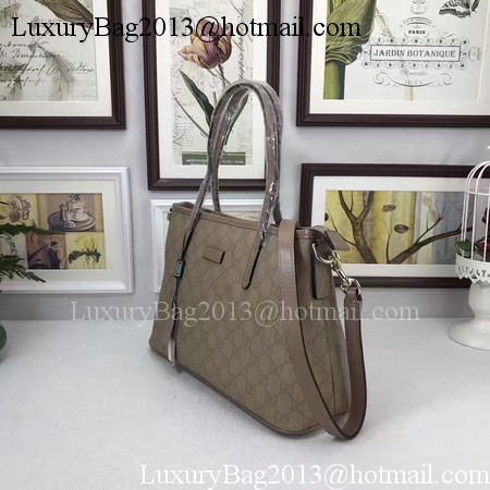 Gucci GG Supreme Canvas Tote Bag 353440 Apricot