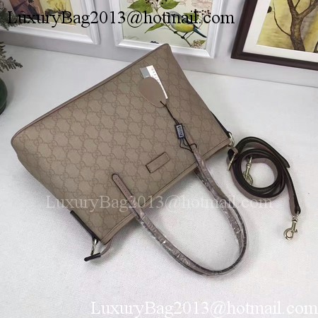 Gucci GG Supreme Canvas Tote Bag 353440 Apricot