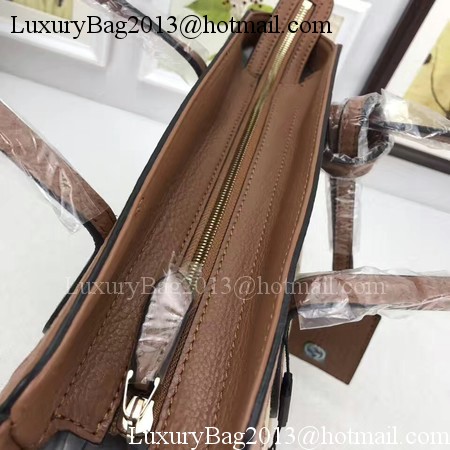 Gucci GG Supreme Canvas Tote Bag 368925 Brown