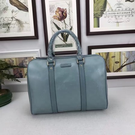 Gucci Joy Boston Bag PVC 193603 Light Blue