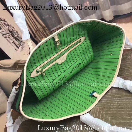 Louis Vuitton MONOGRAM Canvas NEVERFULL MM M41050 Green