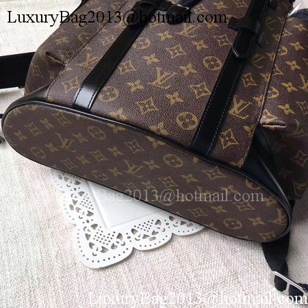 Louis Vuitton Monogram Macassar Canvas CHRISTOPHER PM M43735