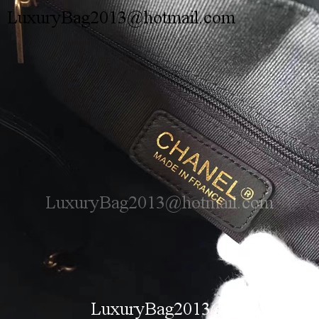 Chanel Hobo Bag Original Sheepskin Leather A94889 Black