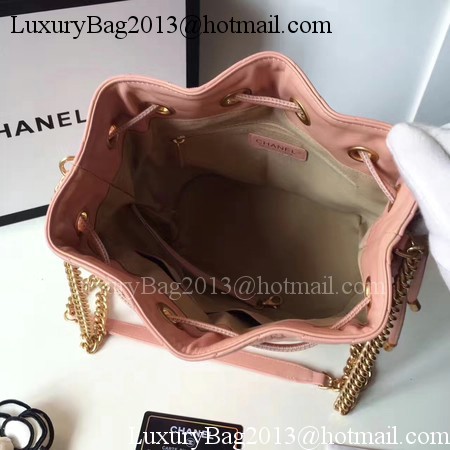 Chanel Hobo Bag Original Sheepskin Leather A94889 Pink