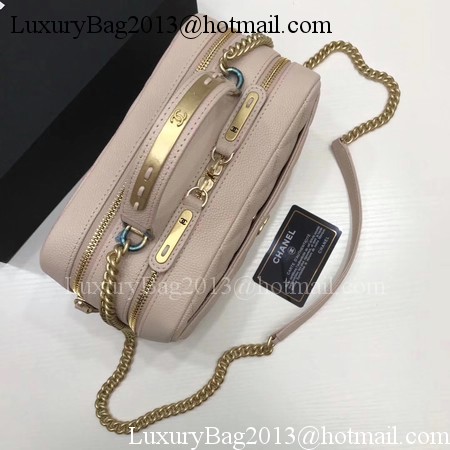 Chanel Shoulder Bag Original Cannage Pattern CHA6598 Apricot