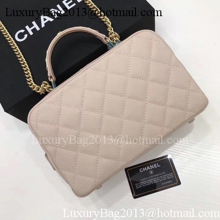 Chanel Shoulder Bag Original Cannage Pattern CHA6598 Apricot