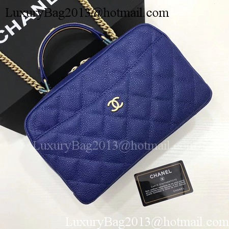 Chanel Shoulder Bag Original Cannage Pattern CHA6598 Blue