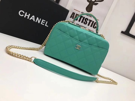 Chanel Shoulder Bag Original Cannage Pattern CHA6598 Green