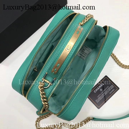 Chanel Shoulder Bag Original Cannage Pattern CHA6598 Green