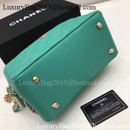 Chanel Shoulder Bag Original Cannage Pattern CHA6598 Green