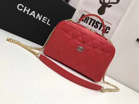 Chanel Shoulder Bag Original Cannage Pattern CHA6598 Red