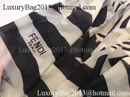 Fendi Scarf A2539 Black