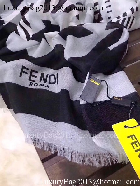 Fendi Scarf A2539 Black