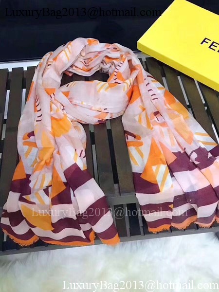 Fendi Scarf A2539 Brown