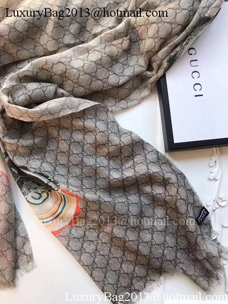 Gucci Scarf G2365 Grey