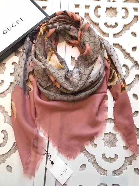 Gucci Scarf G2580 Pink