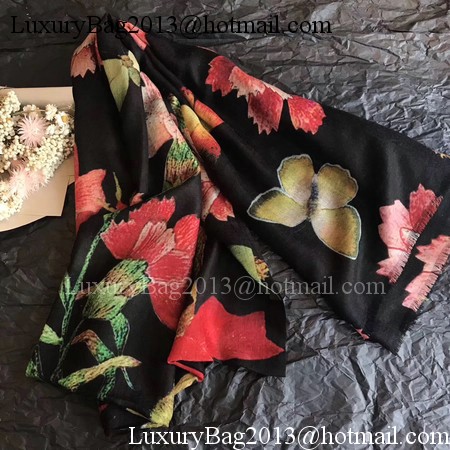 Gucci Scarf G2855 Black