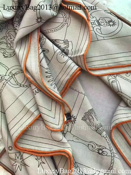 Hermes Scarf H2842 Grey