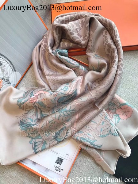 Hermes Scarf H2843 Grey