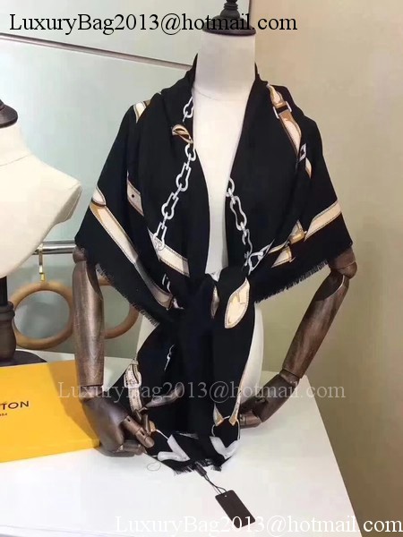 Louis Vuitton Scarf LV2846 Black