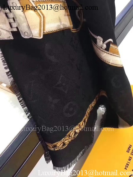 Louis Vuitton Scarf LV2846 Black