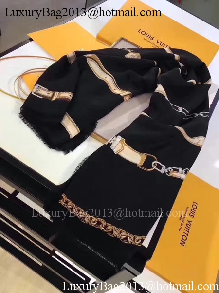 Louis Vuitton Scarf LV2846 Black