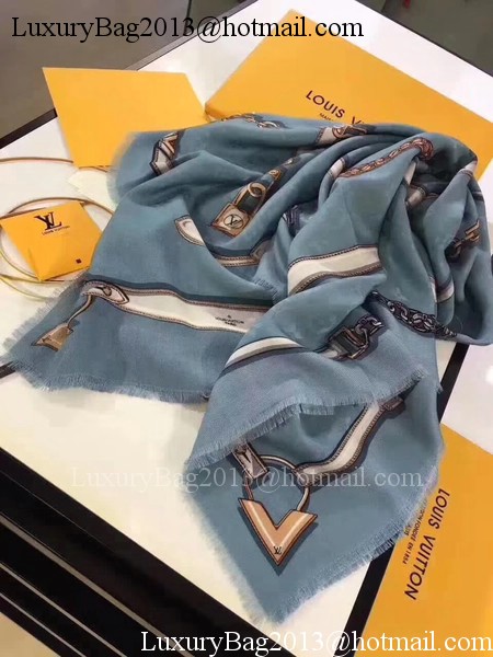 Louis Vuitton Scarf LV2846 Blue