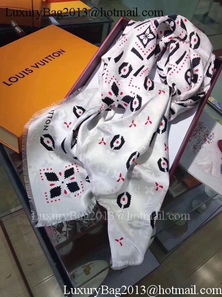 Louis Vuitton Scarf LV2849 White