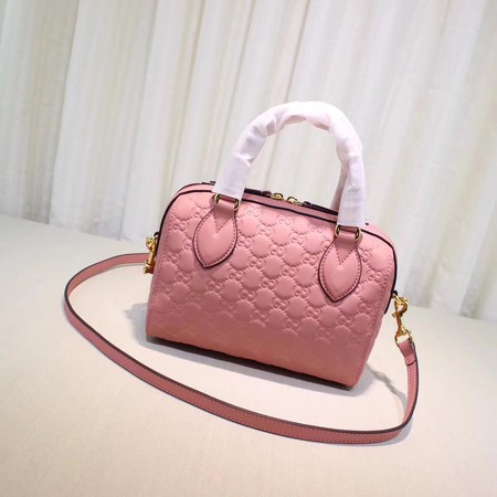 Gucci Joy mini Bag Signature Leather 475842 Pink