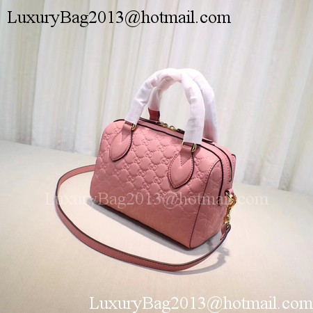 Gucci Joy mini Bag Signature Leather 475842 Pink