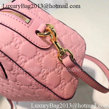 Gucci Joy mini Bag Signature Leather 475842 Pink