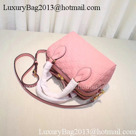 Gucci Joy mini Bag Signature Leather 475842 Pink