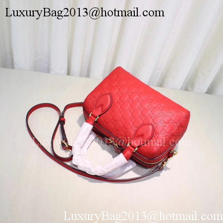 Gucci Joy mini Bag Signature Leather 475842 Red