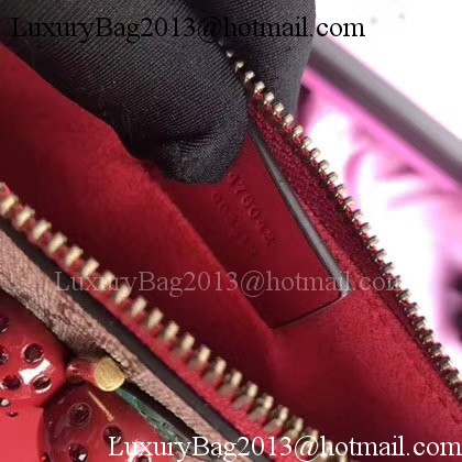 Gucci Original GG Canvas Clutch Cherries 475042 Red