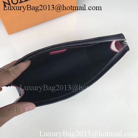 Louis Vuitton Epi Leather TOILETRY POUCH 26 M67184 Black&Rose