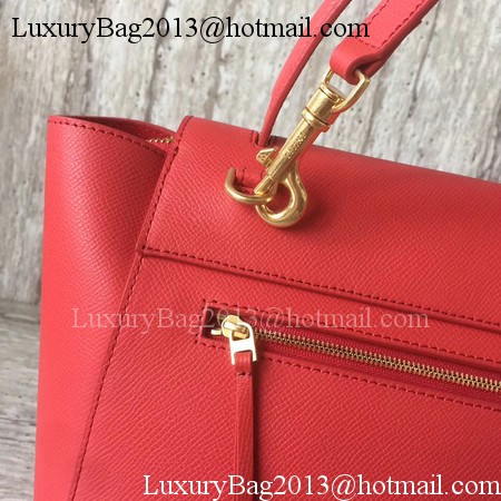 Celine Belt mini Bag Original Leather C98310 Red