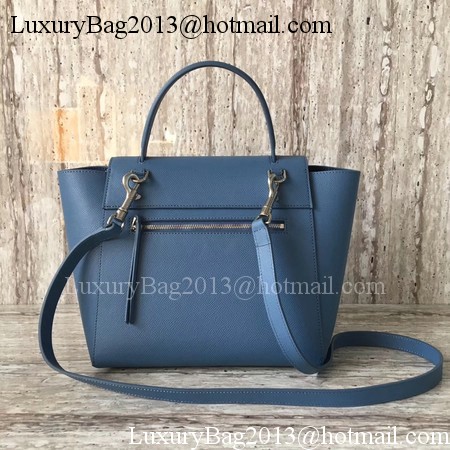 Celine Belt mini Bag Original Leather C98310 SkyBlue