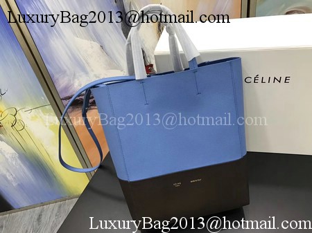 Celine Cabas Phantom Bags Original Leather C3365 Blue&Black