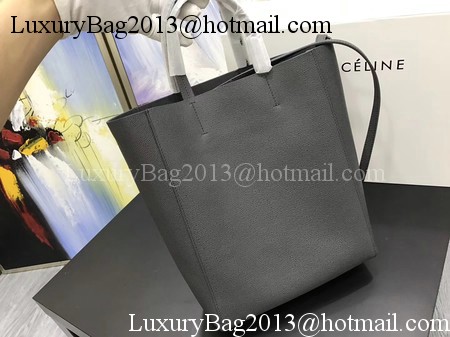 Celine Cabas Phantom Bags Original Leather C3365 Deep Grey