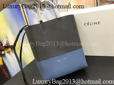 Celine Cabas Phantom Bags Original Leather C3365 Grey&Blue