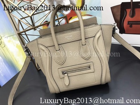 Celine Luggage Nano Tote Bag Original Leather CA3560 Apricot